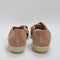 Womens Office Hallie Cross Strap Espadrille Blush Suede