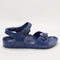 Odd Sizes - Kids Birkenstock Rio Eva Kids Navy - UK Sizes Right 11 Youth/Left 10 Youth