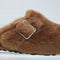 Womens 1774 BIRKENSTOCK Boston Shearling Sandals Caramel