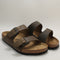 Mens Birkenstock Arizona Two Strap Faded Khaki Oiled Leather Uk Size 9