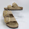 Womens Birkenstock Arizona Big Buckle Sandals Sandcastle Nubuck Uk Size 4.5
