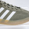 adidas Gazelle Indoor Trainers Olive Strata White Gold Metallic