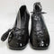 Womens ALOHAS Bumi Ballet Flats Black Leather