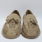 Mens Office Canberra  Tassel Woven Loafers Stone Suede