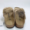 Womens BIRKENSTOCK Arizona Big Buckle Sandals Sandcastle Nubuck