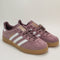 adidas Gazelle Indoor Shadow Fig White Gum Uk Size 5