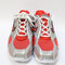 Odd Sizes -  Nike Air Zoom Spiridon Cage 2T Trainers Track Red Track Red White - UK Sizes Right 5.5(EU38.5)/ Left 6(EU39)
