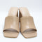 Womens Office Hila Triangle Block Heel Mules Camel Leather