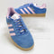 adidas Gazelle Trainers Blue Orchid Fusion Gum - UK Size 5