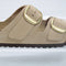 Womens BIRKENSTOCK Arizona Big Buckle Sandals Sandcastle Nubuck