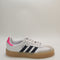 adidas Sambae Trainers White Night Indigo Pink Gum Uk Size 4