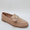 Womens Office Finch Snaffle Trim Loafers Blush Suede Uk Size 8