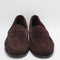Womens G.H Bass & Co Weejun Penny Loafers Chocolate Suede UK Size 4