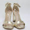 Womens Office Heart Land Two Part Sandals Gold
