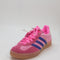 adidas Gazelle Indoor Trainers Lucid Pink Clear Pink Gum Uk Size 4