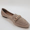 Womens Office Finnegan Snaffle Detail Slim Loafers Taupe Suede Uk Size 5