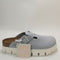 Womens Birkenstock Boston Chunky Clogs Baby Blue Uk Size 7 - OFFCUTS SHOES by OFFICE
