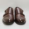 Mens Office Milbourne Double Strap Monk Shoes Brown