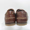 Mens Barbour Wake Boat Shoes Mahogany