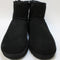 Odd sizes - Womens UGG Classic Mini Ii Black Suede Uk Sizes Right 7/Left 8
