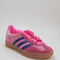 adidas Gazelle Indoor Trainers Lucid Pink Clear Pink Gum Uk Size 4