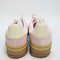 adidas Gazelle Bold W Trainers Clear Pink Cream White Gold Metallic Uk Size 6.5