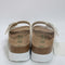 Womens Birkenstock Arizona Platform Flex Sandals Eggshell Uk Size 7.5