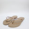 Womens Havaianas Slim Luxury Aqua Flip Flops Rose Gold UK Size 8