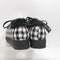 Womens Clarks Originals Wallabee Shoes Black White Gingham