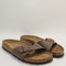 Womens Birkenstock Madrid 1 Bar Mule Mocha Nubuck Uk Size 7