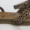 Odd Sizes - Womens Blowfish Malibu Maylie Sandals Leopard - UK Sizes Right 6/ Left 5