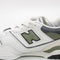 Odd sizes - New Balance BB550 White Black Khaki Uk Sizes Right 5/Left 6