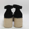 Womens Toms Laila Sandals Black Suede