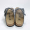 Womens BIRKENSTOCK Arizona Two Strap Sandals Charcoal Suede