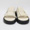 Womens Vagabond Shoemakers Blenda Woven Slides Off White Leather