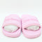 Odd Sizes - Womens Juicy Couture Breanna Debossed Sliders Baby Pink - UK Sizes Right 5/Left 6