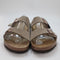 Mens Birkenstock Arizona Two Strap Taupe Suede Uk Size 9.5