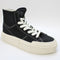 Odd Sizes - Converse Chuck Taylor All Star Cruise Black Egret Black - UK Sizes Right 6/Left 7