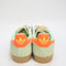adidas Gazelle Trainers Semi Green Spark Solar Orange Gum Uk Size 4