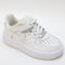 Kids Nike Air Force 1 Kids Trainers White White White White Uk Size 7.5 Infant