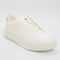 Office Franchise  Zip Front Trainers White