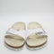 Womens Birkenstock Madrid 1 Bar Mule White Birko Flor Uk Size 4.5