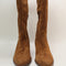 Womens Office Kezia Heeled Western Knee Boots Tan Suede Uk Size 5