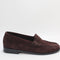 Womens G.H Bass & Co Weejun Penny Loafers Chocolate Suede UK Size 4