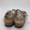 Mens Birkenstock Arizona Two Strap Taupe Suede Uk Size 9.5