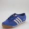 adidas Italia 70S Trainers Team Royal Blue Cream White Silver Metallic Uk Size 6