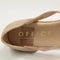 Womens Office Hallie Cross Strap Espradrille Camel Suede Uk Size 5