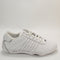adidas Adiracer Lo Trainers White Black Silver Metallic Uk Size 4.5