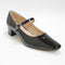 Womens Office Mia Single Strap Mary Janes Black Patent