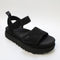Odd sizes - Womens UGG Goldenstar Sandals Black Uk Sizes Right 5/Left 6